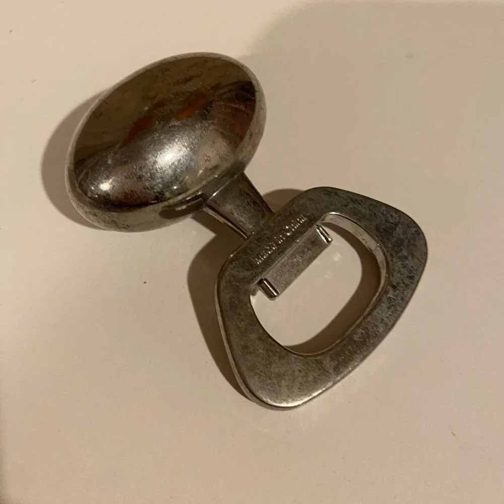 Disney Cruise Line‎ Bottle Opener Silver Heavy Stainless Steel 3” Collectible